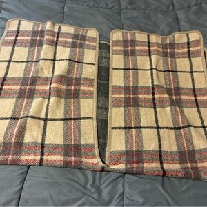 Plaid Wool Blend Women’s Wrap